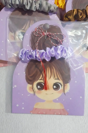 Mărțișor - Scrunchie  - imagine 2