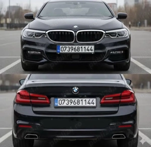 Suport număr înmatriculare + BONUS breloc  - imagine 3