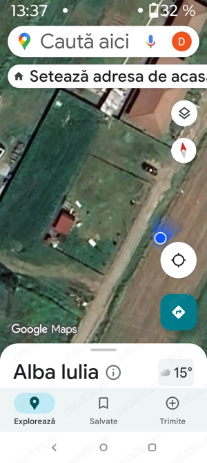 Teren intravilan in sard Alba