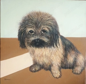 Bubico tablou , ulei pe pânză, dimensiuni 40c40cm 