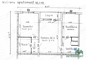 Apartament 2 camere    Platou Izvor | 54 mp | 75.000euro  - imagine 9