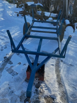 Remorcă forestieră solidă pentru tractor până în 60Cp  - imagine 4