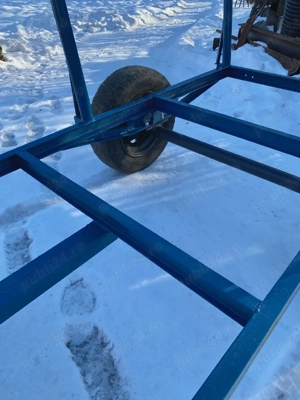 Remorcă forestieră solidă pentru tractor până în 60Cp  - imagine 2