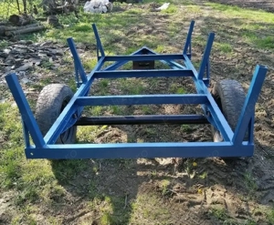 Remorcă forestieră solidă pentru tractor până în 60Cp  - imagine 5