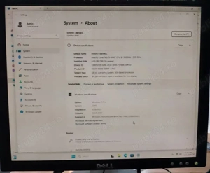 Calculator Dell micro SSD 256 GB, 8 GB RAM