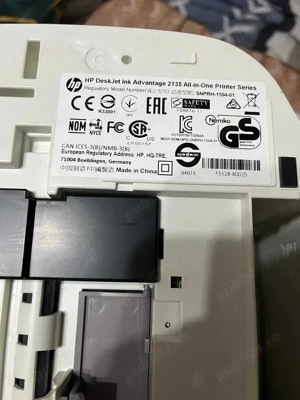 Imprimanta HP Deskjet cu scanner + cartus negru - imagine 3