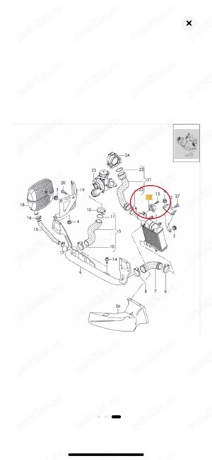 Senzor presiune admisie ( MAP) VW, Audi, Seat, Skoda,1.6TDI; 2.0 TDI, 1.9 TDI - imagine 4