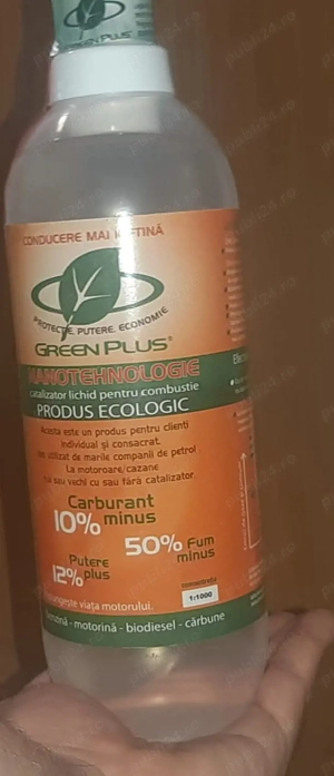 1000 litrii ultra booster carburanti debonizator bio catalizator lichid nanotech eco label etf 