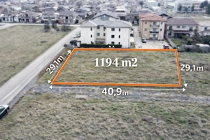 Investiție strategică în Giroc – 1194 mp, dublu front, 0% comision