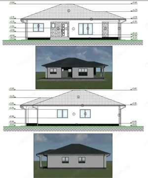 Casă pe parter la roșu zona Castel Transilvania, teren 3,5 ari – posibilitate de mansardare - imagine 2