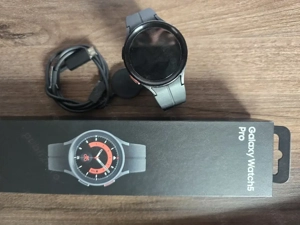 Watch 5 Pro Samsung Galaxy  Black Titanium Ceas 45 mm