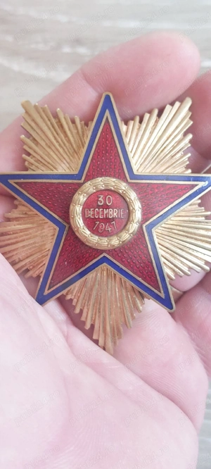 Ordinul Steaua României model 1948 clasa 1-a placa mare 