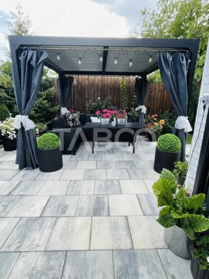 Casa deosebita cu finisaje de lux si teren de 308 mp Selimbar Sibiu - imagine 20