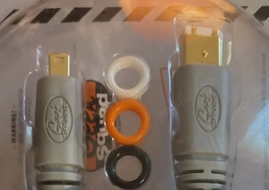 Cablu Firewire 6 Pini la 4 Pini IEEE1394 Gold Plated Connectors 1.8m Sigilat - imagine 5