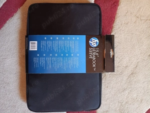 Vând Husă Laptop HP Premium Ultrabook Black Sleeve 15,6", Material de SUPER CALITATE - NOU, SIGILAT