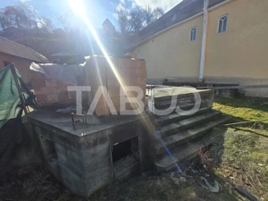 Teren de vanzare 436mp intravilan si fundatie cu proiect casa Rasinari - imagine 3