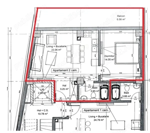 2 camere, 5 minute parc Herestrau, proprietar - imagine 5