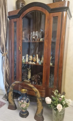 Set de mobilier antic 1820, stil Biedermeier - imagine 2