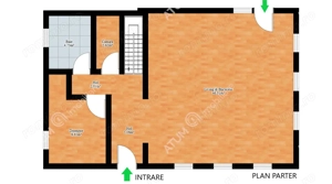 Casa cu 5 camere decomandate pe teren de 390 mp in Cisnadie Sibiu - imagine 5