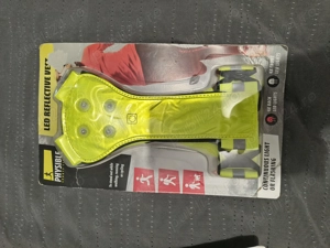 Vestă reflectorizantă cu LED-uri PHYSIBLE