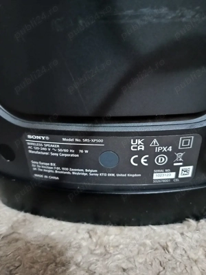 Boxa mare Sony - imagine 2