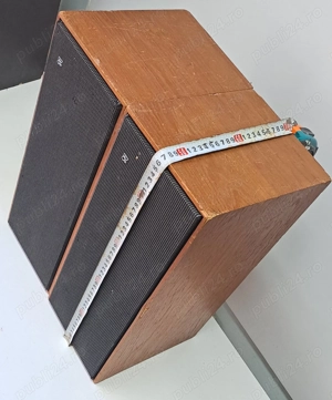 Boxe Vintage Bang & Olufsen Beovox 1000   Lemn Tec (Teak)   Design Jacob Jensen   1967 - imagine 2