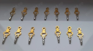 Ceas de buzunar -  set de 14 chei pentru ceasuri de buzunar - imagine 3