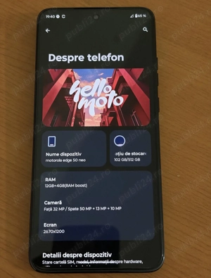 Telefon Motorola Edge 50 Neo 512GB - imagine 4