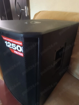 Subwoofer activ Alto TS 215 cu Difuzor de 15" B&C Neodimium Nou - imagine 2