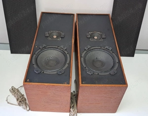 Sistem Vintage Bang & Olufsen: Beomaster 1100 + Beovox 1000   Design Jacob Jensen - imagine 5