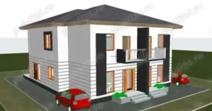 Dumbrăvița, CASĂ tip Duplex P+E în zona lac-pădure, 110 mp utili, 256 mp teren, preț 198000 euro - imagine 10