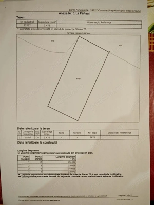 Vand teren intravilan in Tomnatic - imagine 3