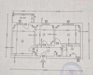 Vand apartament 2 camere in centrul oraşului Slobozia - imagine 10