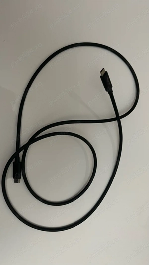 Cablu Thunderbolt 3 USB-C tata  DELOCK 1.5 M 5 A Black (20 GB S), Nou