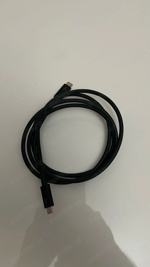 Cablu Thunderbolt 3 USB-C tata  DELOCK 1.5 M 5 A Black (20 GB S), Nou