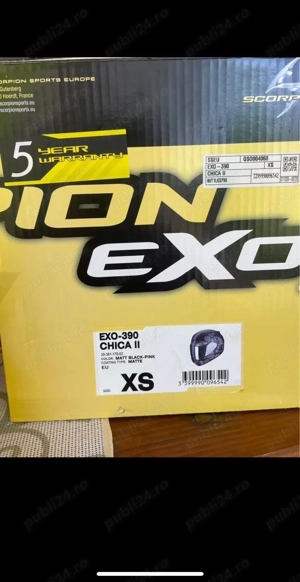 Vand casca Scorpion EXO 390 CHICA ll XS - imagine 2