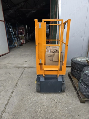 Nacela Electrica Braviisol Leonard HD, 4.9M, An 2021, Telescopica, Extensibila - imagine 4