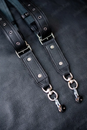 Hamul foto din piele   handmade - imagine 3