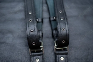 Hamul foto din piele   handmade - imagine 2