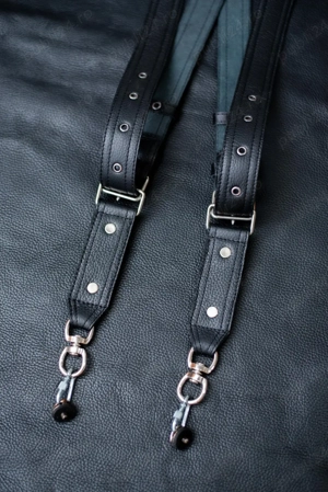 Hamul foto din piele   handmade - imagine 4