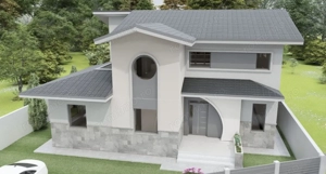 Super locatie, padure Rosu, vila în constructie 290 mp , teren 580 mp, Chiajna - imagine 2