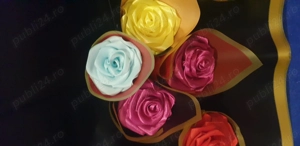 buchete din satin .Martisoare 1 -8 martie  - imagine 2