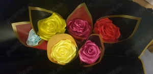 buchete din satin .Martisoare 1 -8 martie 