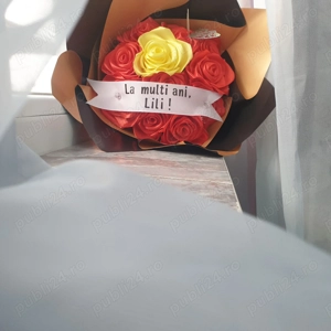 buchete din satin .Martisoare 1 -8 martie  - imagine 4