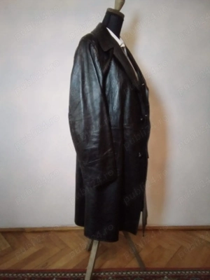 Palton de piele  - imagine 3