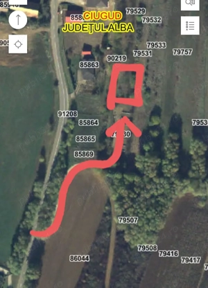 Teren pentru construcții, 2km de Alba Iulia ,Comuna Ciugud 