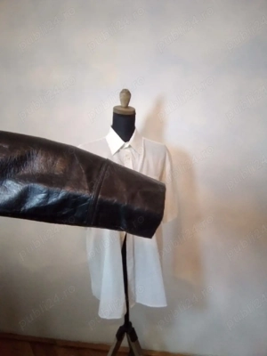 Palton de piele  - imagine 5