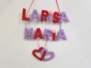 Nume decorativ handmade