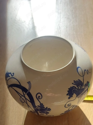 Vaza Portelan Acid Floral Delft  - imagine 3