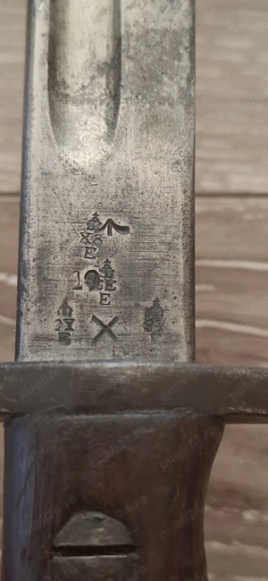 Baionetă Sabie Anglia M1907 produsa de Sanderson - imagine 2